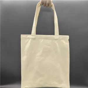 High Quality Custom Printed Organic Cotton Canvas Tote Bag Extra Large Woven Shoulder Bag Everyday Use Gift Folding Style Cheap
