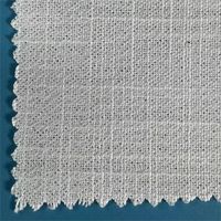 Tissu en lin synthétique 100% polyester, imprimé, anti-UV, ignifuge, imperméable, 310 g/m², pour coussin d'oreiller