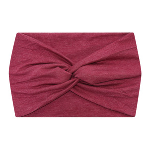 Diadema Deportiva Extra Ancha de 24*18cm, Estilo Europeo Americano, Absorbente de Sudor, Unisex, para Yoga, Fitness, Ciclismo al Aire Libre, Accesorios para el Cabello - Product Image 4