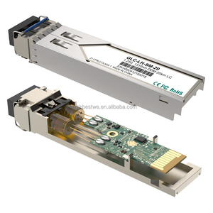 Module SFP à fibre optique monomode jusqu'à 20 km, connecteur LC 1310 nm, émetteur-récepteur duplex pour FTTH CATV - Product Image 1