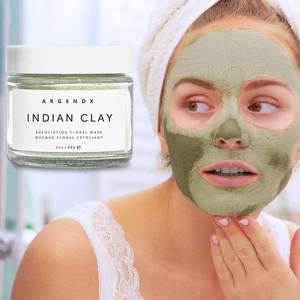 Mascarilla de arcilla curativa india, bentonita para limpieza profunda de poros - Product Image 1