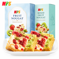 Nougat sucré halal, nouvellement disponible, confiserie personnalisée dans une variété de saveurs, nougat semi-mou