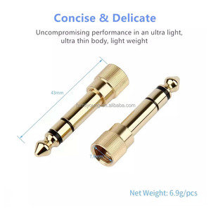 Vít-on 6.35Mm Nam Để 3.5Mm Nữ <span class=keywords><strong>Adapter</strong></span> Kết Nối <span class=keywords><strong>1</strong></span>/<span class=keywords><strong>4</strong></span> "Nam Để <span class=keywords><strong>1</strong></span>/<span class=keywords><strong>8</strong></span>" Nữ <span class=keywords><strong>Headphone</strong></span> Khuếch Đại Âm Thanh Microphone AUX Cáp - Product Image 4