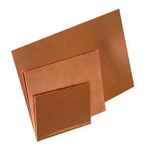 Hoja de cobre de aluminio hoja revestida de cobre para personalización