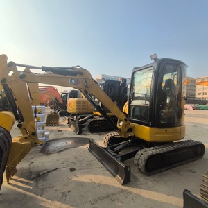 Machinerie d'occasion, mini-excavatrice CAT 303.5E, moteur diesel, 3,5 tonnes, équipement agricole abordable, excavatrice compacte à vendre - Product Image 3