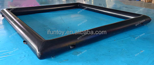 Pista de Carreras de Autos de Choque Inflables de PVC Blanco Grueso para Uso en Interiores/Exteriores en Parques de Atracciones y Centros Comerciales, Valla de Bolas - Product Image 4
