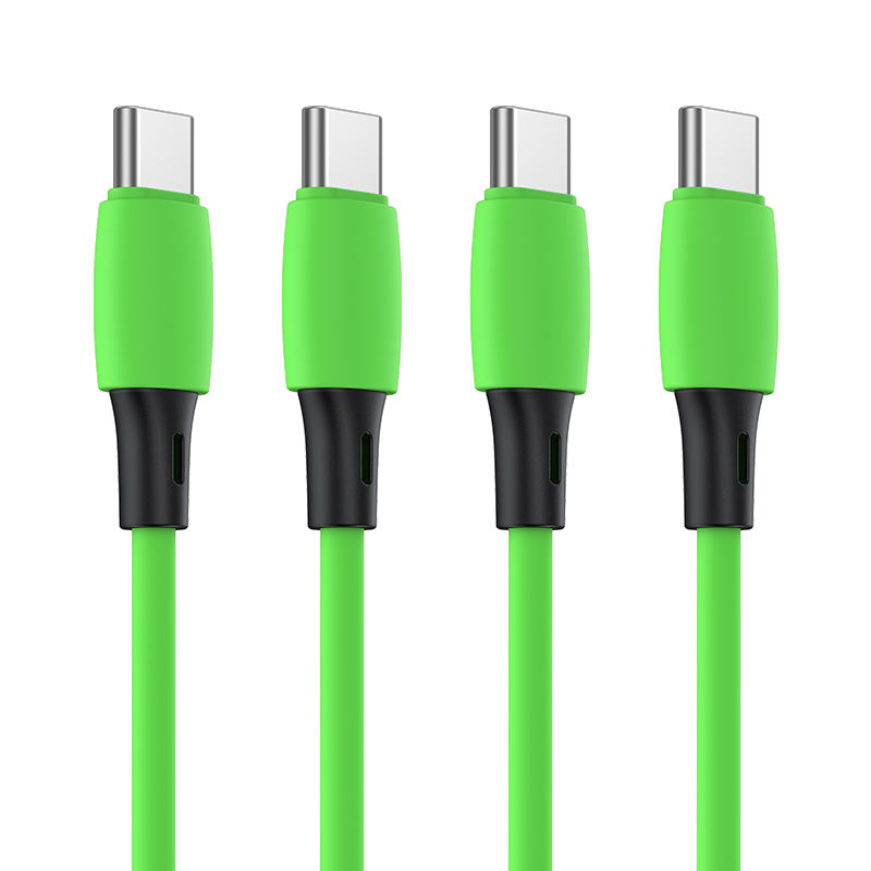 Green usb data cable