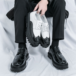 Mocasines de Microfibra para Hombre, Zapatos Casuales de Oficina, Cómodos, Duraderos, Transpirables, con Plataforma, para Verano - Product Image 6
