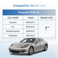 Module de mise à niveau Rhythm Carplay pour système Porsche PCM 3.0, contrôle par écran tactile, divertissement en ligne