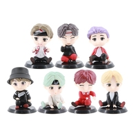 XRH nouveau gros corée étoiles pare-balles ligue de la jeunesse Kpop Bangtan figurine d'action personnalisée Kpop Bangtan garçon jouet poupée