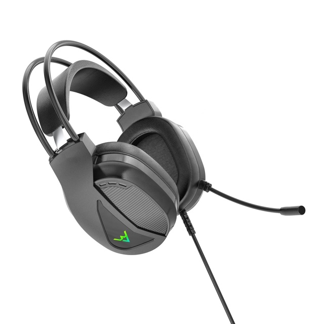 New Wired Dynamic Gaming Headphones with RGB Light and JL Chipset for PS4/PS5 3.5mm USB IPX5 Waterproof for Gamers DJ Use