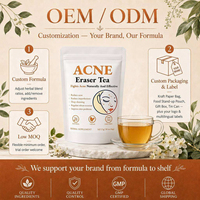 Tisane aux feuilles de lotus, melon d'hiver, graines de cassia, écorce de mandarine, orge et aubépine, 20 sachets, 100g, personnalisable, OEM, marque privée