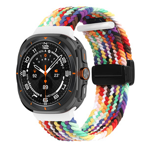 <span class=keywords><strong>Bracelet</strong></span> intelligent tressé avec boucle magnétique pliable pour <span class=keywords><strong>Samsung</strong></span> Galaxy Watch Ultra - Product Image 4