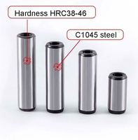 Connecteur cylindrique à goupille filetée en acier inoxydable, usiné avec précision, pour machines industrielles et outils automobiles