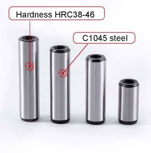 Stainless steel <b>threaded</b> dowel pin cylinder connector precision machined fastener for industrial machinery automotive <b>tools</b> use - Product Image 4