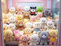 En gros, jouets en peluche pour machines à griffes et distributeurs automatiques