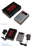 Système d'appel sans fil Daytech CK01 pour restaurant, hôpital, table d'attente, appel de client