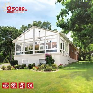 Verrière en aluminium 4 saisons avec verre Low-E, isolation thermique et protection <span class=keywords><strong>UV</strong></span> pour patio extérieur, jardin et véranda - Product Image 1