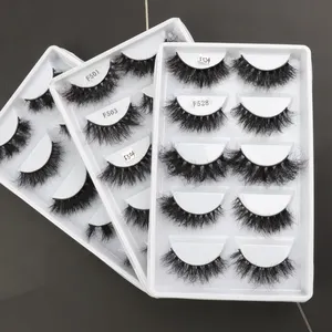 Best Faux Mink Lashes Wholesale 3d Eyelashes Strip Curelty Free Mink Lashes Hand Made 100% Cruelty Free Real Mink Fur
