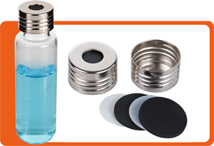 Bouchon à vis magnétique MOSH <span class=keywords><strong>MOAH</strong></span> 18 mm avec septum Viton pré-nettoyé et tamis en PTFE - Product Image 6