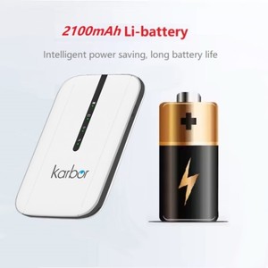 Enrutador WiFi Karbor 4G LTE CAT4, punto de acceso portátil, 2,4g, Wifi inalámbrico, enrutador Netis 4G para exteriores, enrutador Wifi, UPS, respaldo de energía - Product Image 2