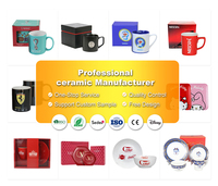 Taza de Cerámica con Logotipo Personalizado al por Mayor, Taza de Café Colorida OEM ODM, Taza de Regalo Promocional para Oficina, Cafetería, Pedidos Corporativos al por Mayor