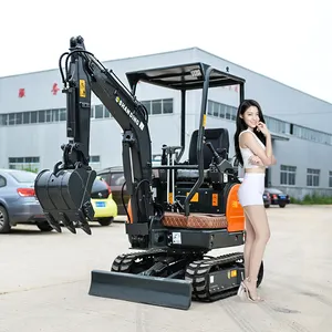 Produsen Cina grosir Euro 5/EPA 1.8ton Crawler excavator 1ton 2 Ton 3 Ton mikro kecil penggali Kubota