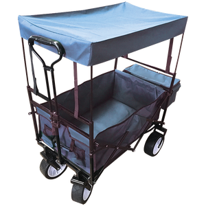 Chariot pliable pour poussette, chariot pour le <span class=keywords><strong>sport</strong></span>, la plage, les campings, étanche, idéal pour le jardin - Product Image 6