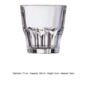 Verre à pied empilable Arcoroc Granity en verre trempé 20 cl – Fournitures de bar pour restaurants et hôtels – Vente en gros - Product Image 3