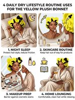 Bonnet de nuit en satin à oreilles de chat imprimé léopard de luxe pour femmes, sangle réglable, extérieur en peluche douce, doublure noire, anti-frisottis