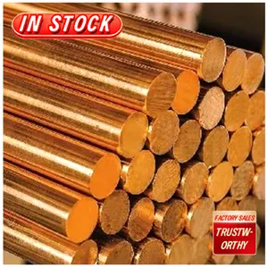 Round Copper Rod For Wholesale Price With The Fast Delivery Service 99.9% Purity For The Copper Bar Rods