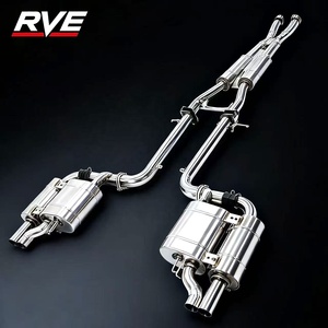 Système d'échappement RVE en stock, prêt à être expédié pour <span class=keywords><strong>Genesis</strong></span> G70 3.3T, en acier inoxydable 304, silencieux arrière avec valves, pièces de performance automobile - Product Image 1