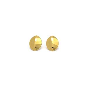 ต่างหูแฟชั่นแบบติดหู สแตนเลส 316L ชุบทอง PVD ทนทาน เป็นมิตรต่อสิ่งแวดล้อม - Product Image 1
