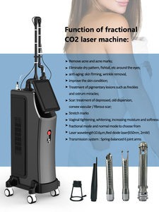 Traitement laser de peau fractionnaire de CO2 stationnaire 10600nm 60W réparation d'acné élimination des rides serrage vaginal Machine laser CO2 - Product Image 4