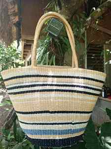 Abaca กระเป๋าทำจากเส้นใย abaca, ของตกแต่งของขวัญงานหัตถกรรมกระเป๋าแฟชั่นใหม่พิเศษ - Product Image 4