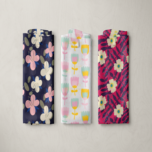 <span class=keywords><strong>Tela</strong></span> de popelina de algodón personalizada para niños Impresión digital con flores lindas Diseños abstractos Diseño popular para ropa de niños - Product Image 6