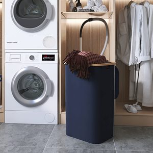 Giỏ giặt lớn với nắp có thể gập lại độc lập giặt <span class=keywords><strong>Hamper</strong></span> - Product Image 2