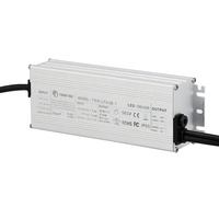 Tbwtek Transformateur d'alimentation universel certifié TUV CE 150 Watts 150W étanche IP67 Driver LED