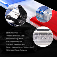Neue LED-8100L 1,2M Auto-LED Blaue Warnleuchte Notfall-Lichtbalken