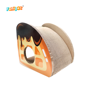 Famipet Custom Nieuwe Ontwerp Golfkarton <span class=keywords><strong>Cat</strong></span> Scratcher Lounge Huis - Product Image 6