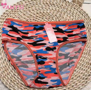 3040 #   Ropa Interior Sexy de Moda 2026, Diseño Floral, Seda de Leche, Tejido de Punto, Bragas de Cintura Elástica para Mujer, Tangas para Adolescentes - Product Image 3