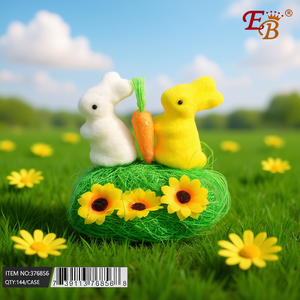 Eb <b>Easter</b> Double Bunny With Grass 144Pcs Case <b>Holiday</b> <b>Supplies</b> - Product Image 2