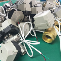 Vanne proportionnelle pour moteur à vapeur, vanne à boisseau sphérique motorisée 4-20 mA, dispositif de régulation de débit modulant pour applications aquatiques