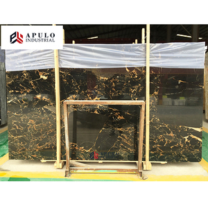 Đá cẩm thạch Angola Black Italian Portoro Gold Flower Emperador và <span class=keywords><strong>Golden</strong></span> <span class=keywords><strong>Slab</strong></span> có vân, đá đen Kenya và vàng, gạch lát phòng khách - Product Image 5