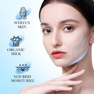 OEM grosir Natural organik Hydrating pencerah susu Centella Asiatica antikerut wajah memperbaiki Set Perawatan Kulit - Product Image 3