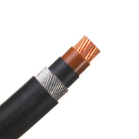 Cable de Alta Calidad 1x240, 6mm2, 10mm2, 1x120mm2, 1x240mm2, Cables Eléctricos de Alimentación, Cable Blindado
