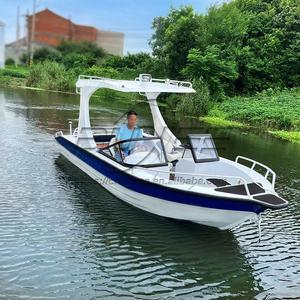 Meilleure vente Yacht <span class=keywords><strong>de</strong></span> luxe en aluminium <span class=keywords><strong>de</strong></span> 5.8m avec console latérale <span class=keywords><strong>pour</strong></span> 8 passagers Yacht <span class=keywords><strong>de</strong></span> pêche <span class=keywords><strong>pour</strong></span> le plaisir - Product Image 6