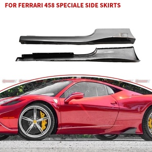 Nuevo: Faldones Laterales de Fibra de Carbono Estilo SP para Ferrari 458 - Product Image 1
