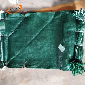 Green Color Mesh Bags 60x92cm 57x95cm for fresh edamame Packing Bag