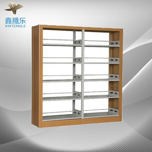 Double taille Bureau Bibliothèque École Meubles Bibliothèque Étagère Métal Rangement Acier Bibliothèque Moderne Étagère Livres - Product Image 4